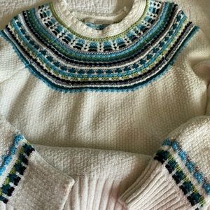 Loft fair isles sweater